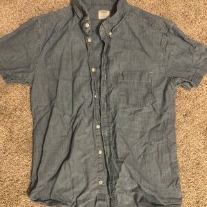 Boys chambray button up
